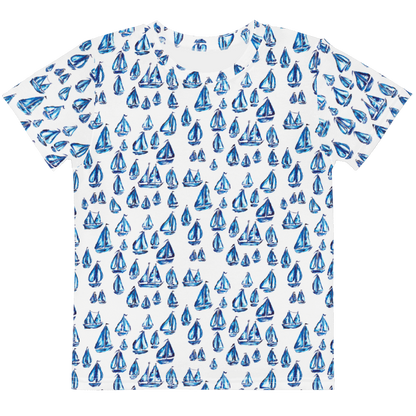 Kids crew neck t-shirt in "Regatta be Kidding me"