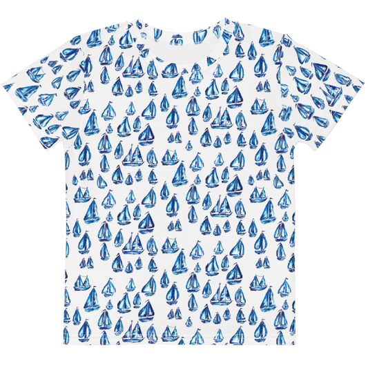 Kids crew neck t-shirt in "Regatta be Kidding me"